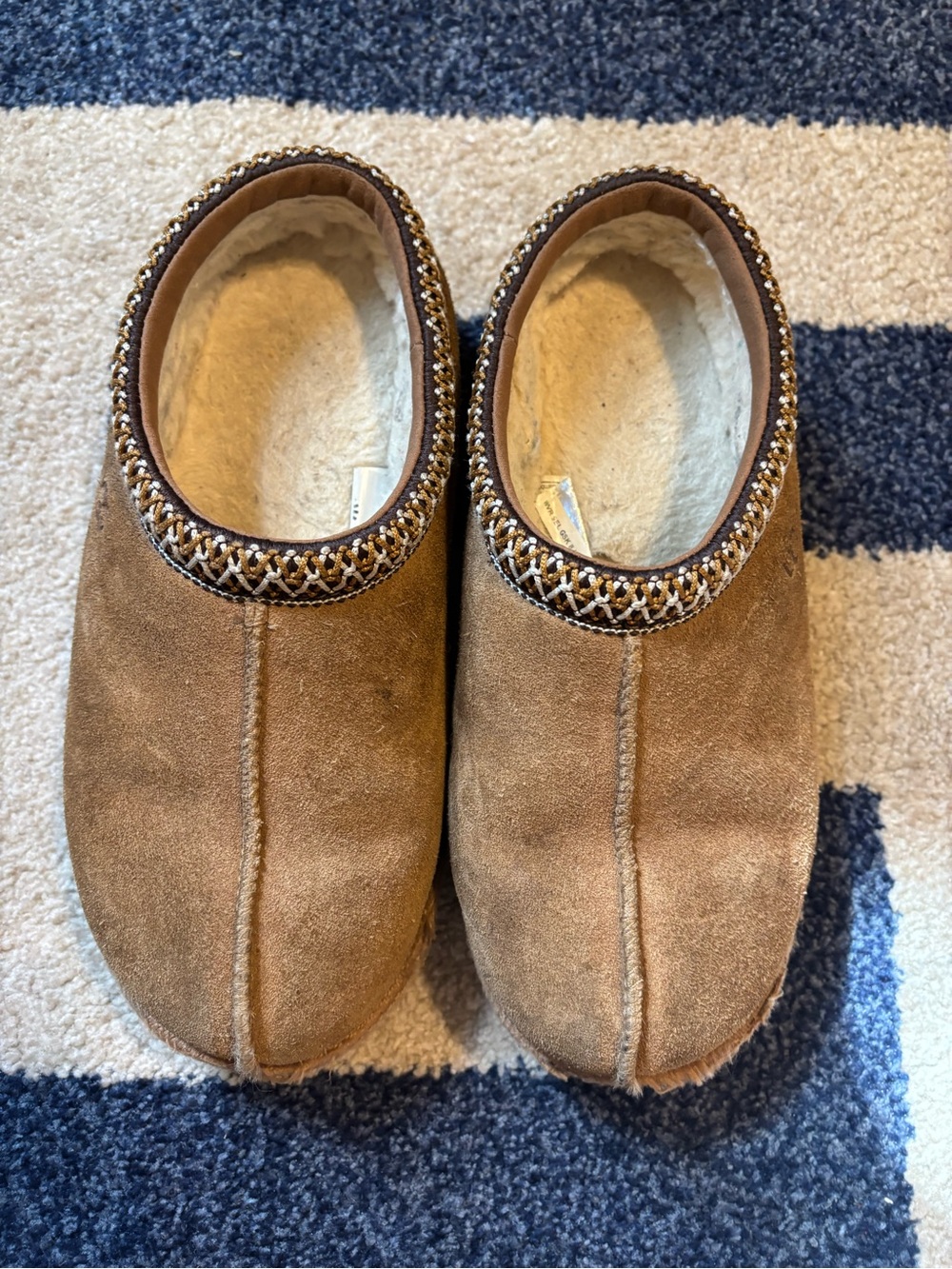 Kids UGG Suede Slip-On Moccasin Slippers